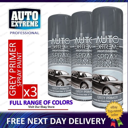 Auto grey primer spray - grey,