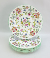 Minton Haddon Hall - 6x 15.5cm Tea Side Plates - Floral Bone China Vintage