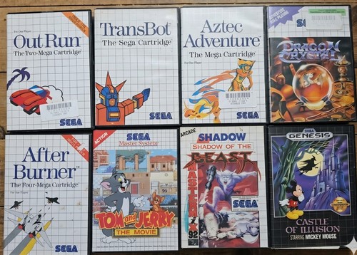 Sega master system games - system,