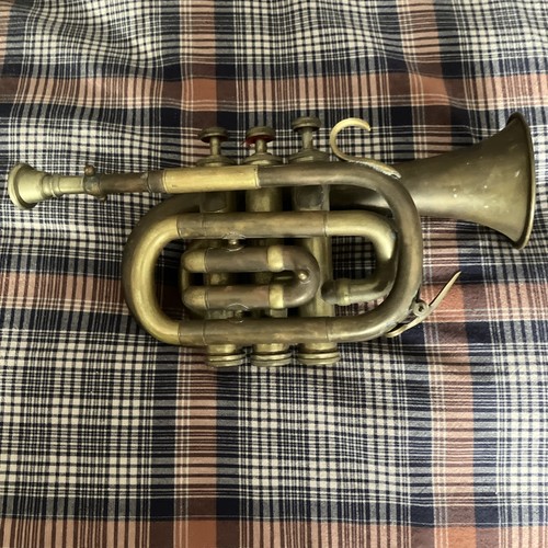 Old boosey trumpet - old,