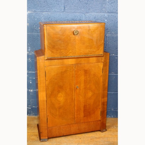 Vintage retro c1950s walnut - c1950s,