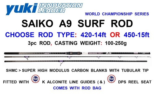 Yuki saiko surf - yuki, rod