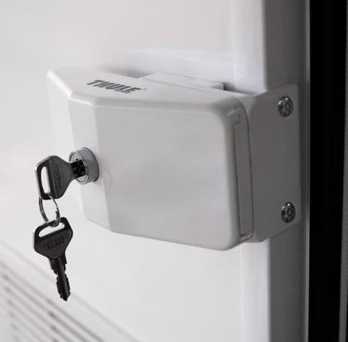 Thule door frame white - thule, lock