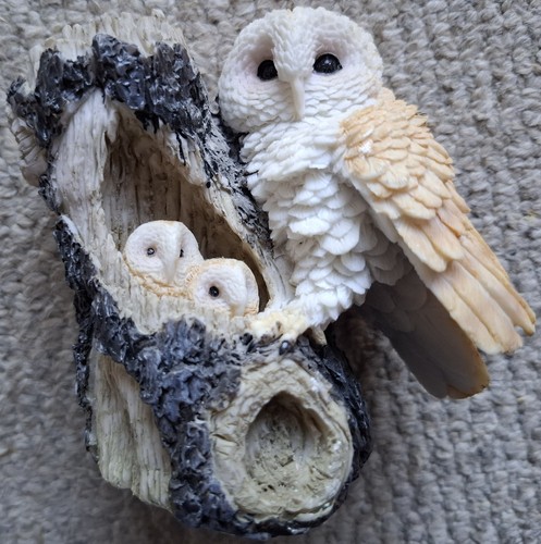 Barn owl family ornament - family,