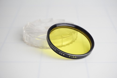 Hoya 55mm yellow filter - hoya,