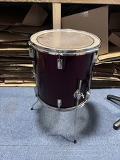 16” Floor Tom Drum In Red