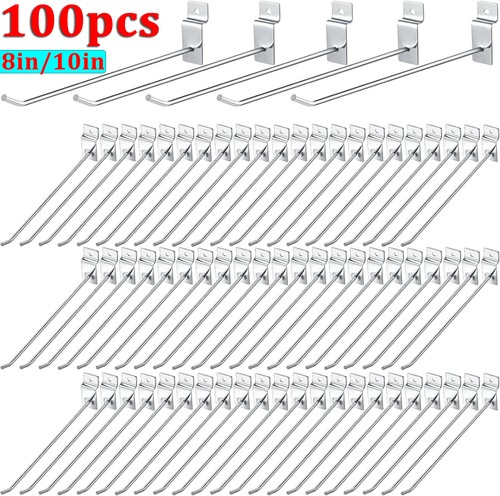 100 pack 10 slatwall - 100, 8"
