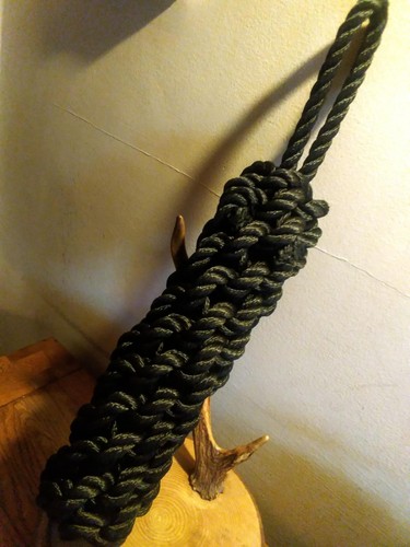 Black rope side fender - side, for
