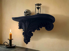 Gothic wall shelf - shelf, corbel