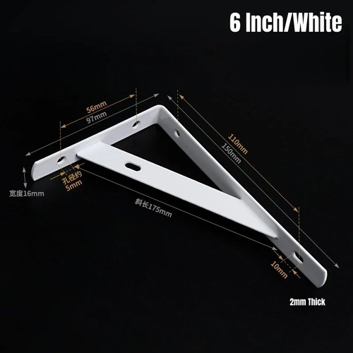 Pieces shelf brackets - 10, heavy
