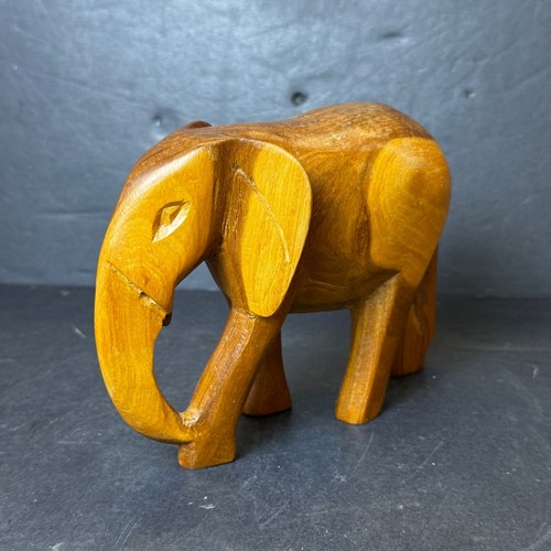 Vintage hand carved wooden - hand,