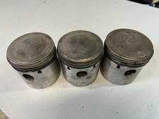Jaguar XK Engine Aluminium Pistons With Rings And Gudgeon Wrist Pins E Type Mk2