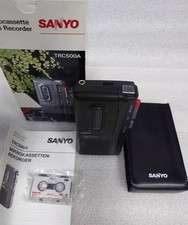 Sanyo TRC-500 Micro cassette  Voice Recorder Player Dictaphone 2 Speed Recorder
