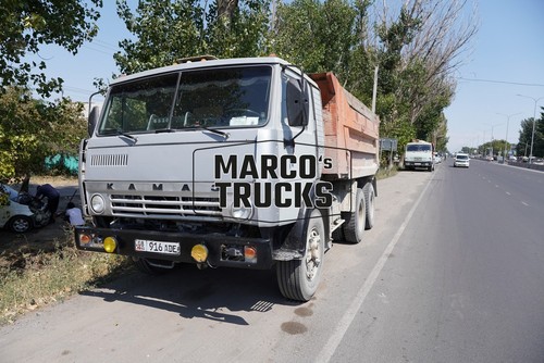 Truck photo kamaz tipper - truck,