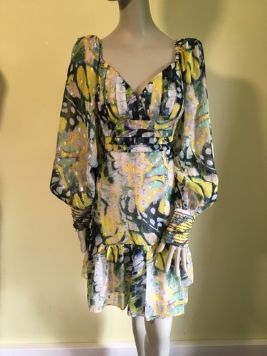 Karen millen floral dress size - floral,