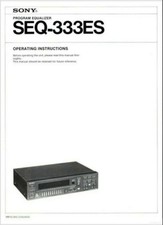 SONY SEQ-333ES Stereo Graphic