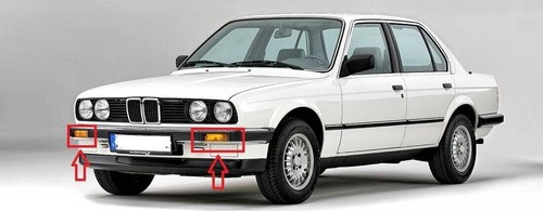 Indicator lens for bmw - 2x, 3er