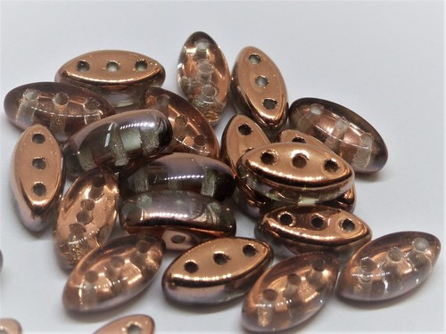 Three hole czech tile - 8(mm),