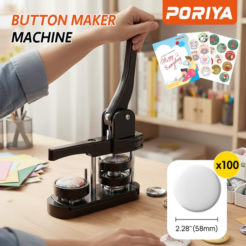 Poriya button maker machine - poriya,