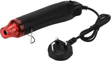 Embossing Heat Gun Hot Air Tool for Shrink Wrapping Paint Black 