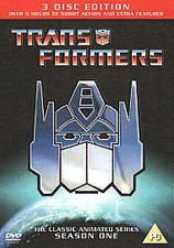 Transformers The Complete First Season 1 DVD BOXSET CLASSIC ANIMATED SERIES NEW