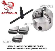 100mm 3 Jaw Self Centering