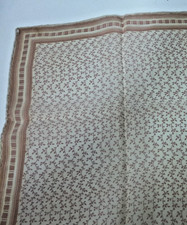 Vintage Pure Silk Scarf Square