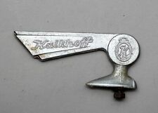 Vintage Fender Figure Emblem Bicycle/Moped>Kalkhoff<Mudguard Rider #1998
