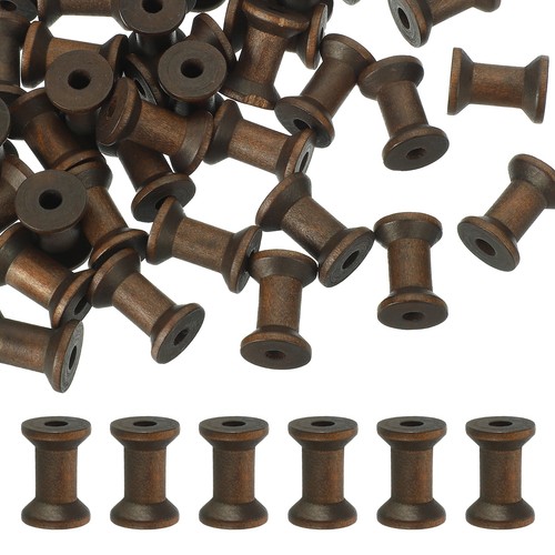 100pcs wooden empty spools - wooden,