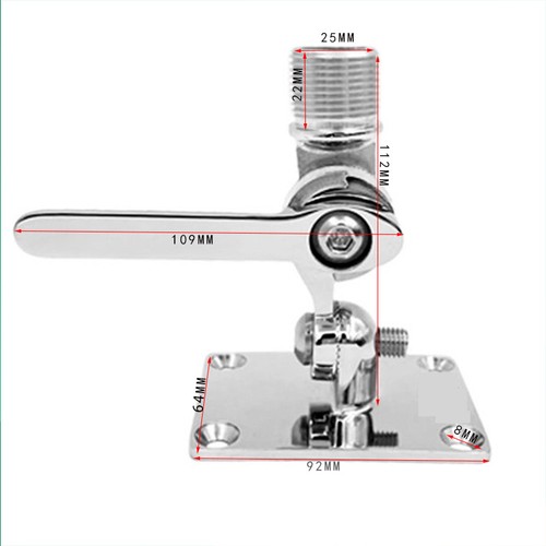 Ss316 antenna mount base - mount,