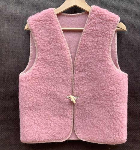 Merino wool ladies body warmer - wool,