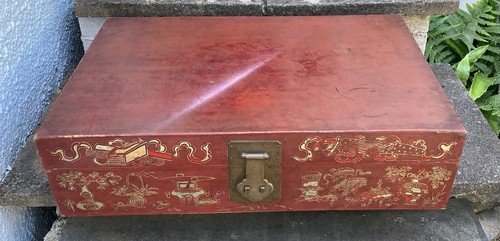 Large antique chinese - large, red