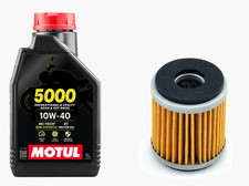 Motul 5000 Oil 10W-40 + Filter
