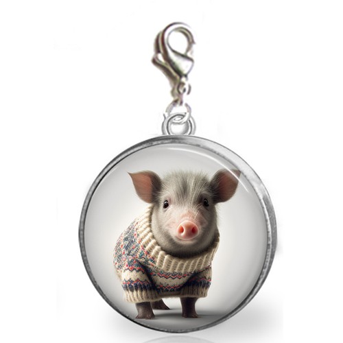 Pot belly pig - belly, in
