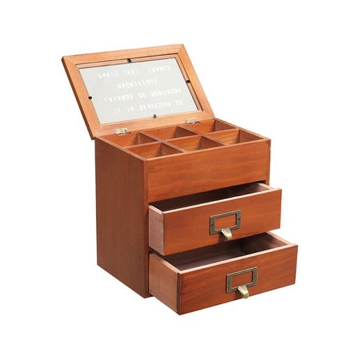 Grid wooden watch display - watch,