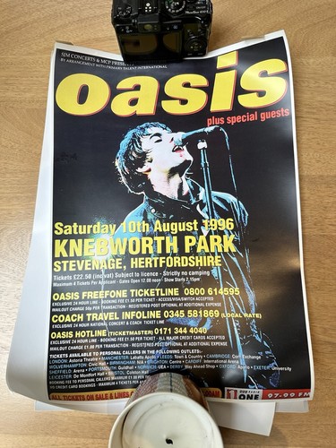 Oasis posters - 3x,