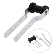 Adjustable 5 Inch Rubber Keel Roller for 3 Inch Wide Tongue For Boat Trailer