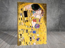 Gustav Klimt The Kiss Love CANVAS PAINTING ART PRINT 417X