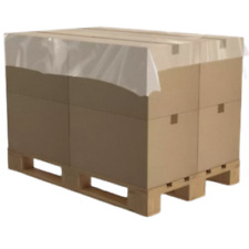 PALLET TOP COVERS 1400x1400MM STRONG 30MU PLASTIC POLYTHENE SHEETS POLY SHEET