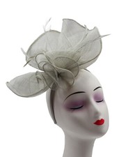 LARGE Fascinator Wedding Hat
