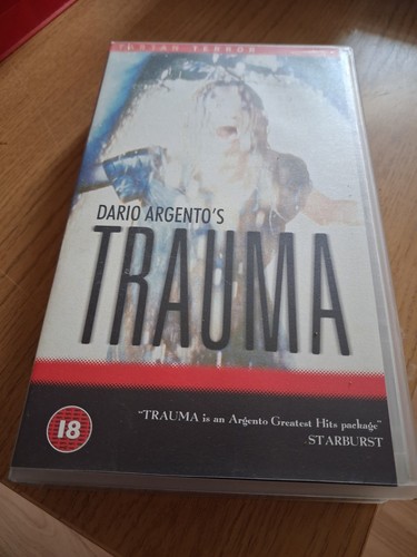 Dario argento trauma vhs - argento's,