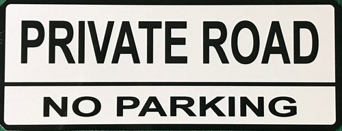 Personalised private road - personalised,