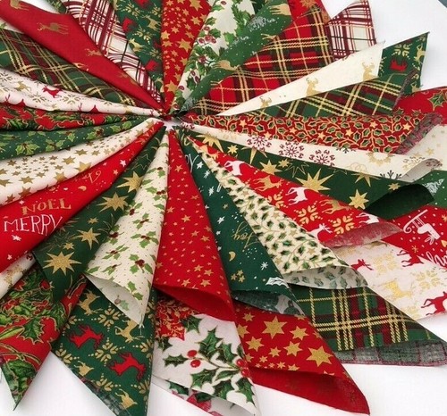 100 cotton metallic christmas - metallic,