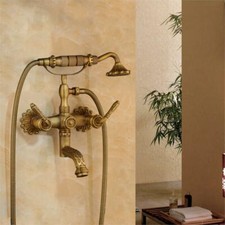 Vintage Antique Brass Bathroom