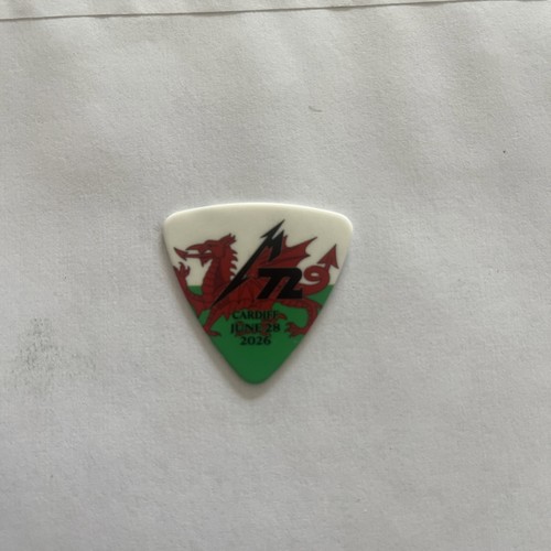 Metallica pick cardiff - cardiff, 2026
