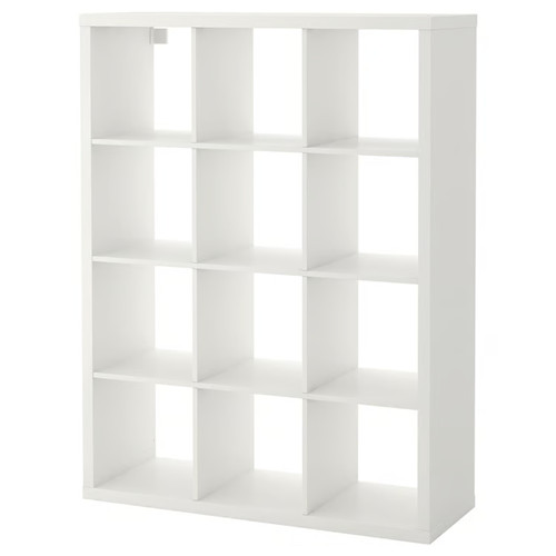Ikea kallax white shelving - ikea,