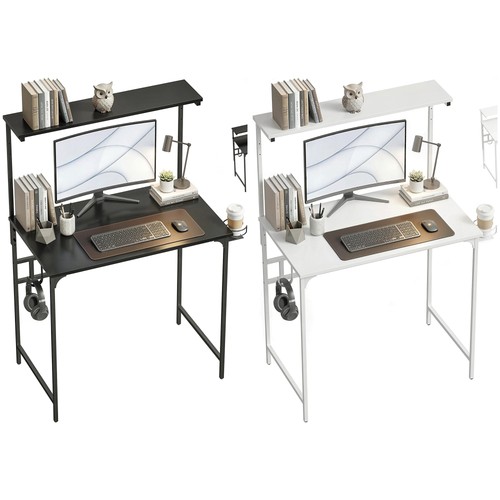 Homcom computer desk home - homcom,