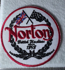 NORTON MOTORCYCLE CLOTH PATCH