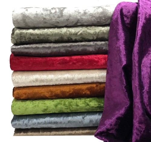 Crushed velvet fabric premium - velvet,