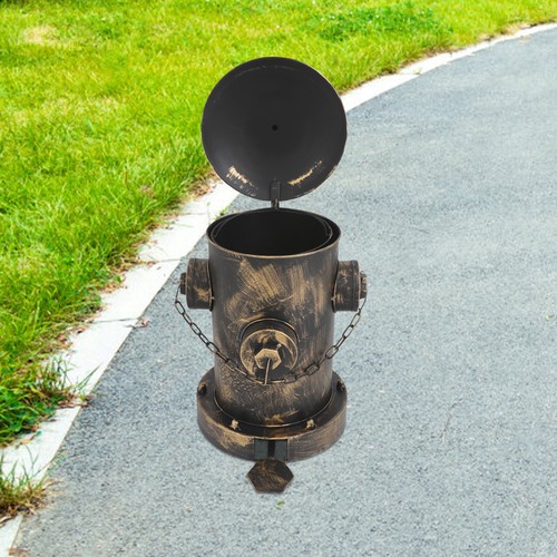Retro bronze fire hydrant - retro,